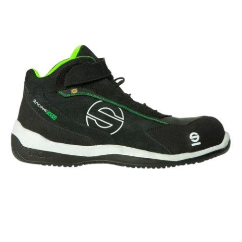 BOTA RACING EVO SPARCO BLACK/GREEN S3 ESD SRC 