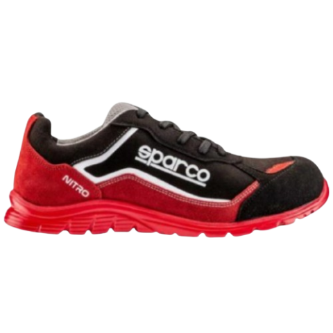 ZAPATO NITRO S3 SPARCO ROJO