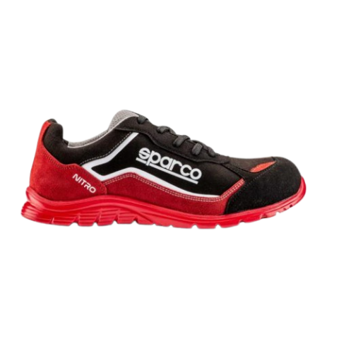 ZAPATO NITRO S3 SPARCO ROJO