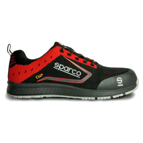 ZAPATO CUP SPARCO S1P BLACK/RED SZ