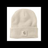 GORRO CARHARTT LOGO PIEL