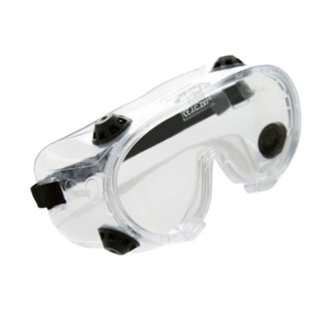 JOLLY, GAFA INTEGRAL PVC OCULAR CLARO CON VÁLVULAS