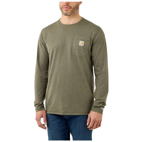 CAMISETA CARHARTT CON BOLSILLO M/L