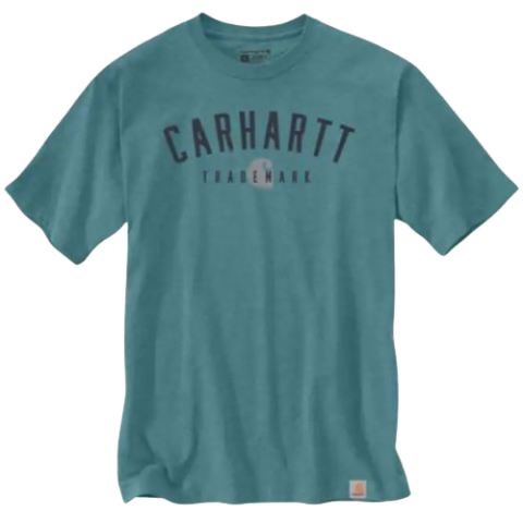 CAMISETA AZUL MANGA CORTA CARHARTT