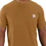 CAMISETA CARHARTT FORCE BOLSILLO 195gr