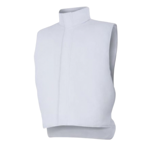 CHALECO ACOLCHADO BLANCO VELILLA