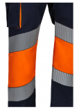 PANTALÓN STRECH BICOLOR.CINTAS SEGMENTADAS. VEL