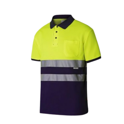 POLO ALGODÓN BICOLOR MC A.V VELILLA