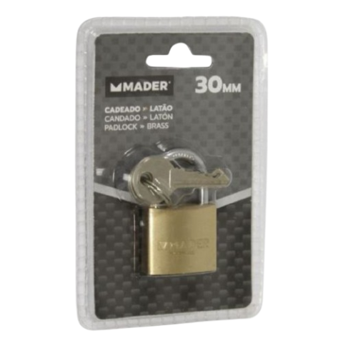 CANDADO 30MM MADER