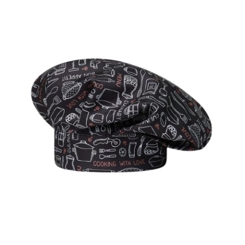 GORRO GRAN CHEF VELCRO UTENSILIOS