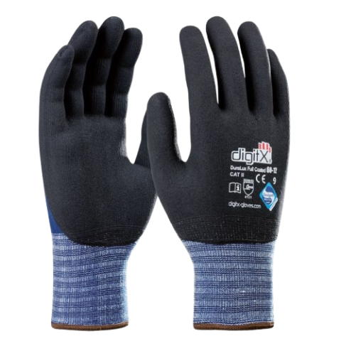 GUANTE DURALUX COATED LYCRA-NITRILO SATINADO