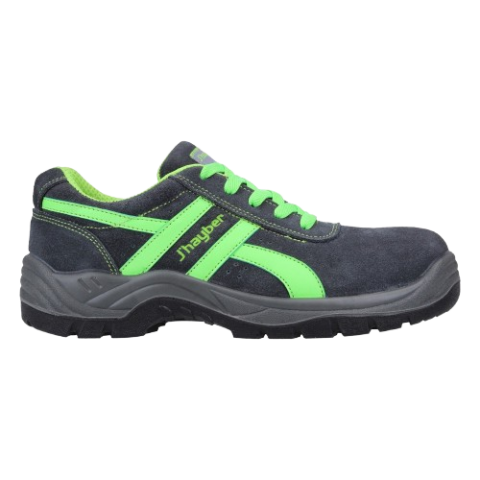 ZAPATO TITANIO S1P SRC GRIS-VERDE