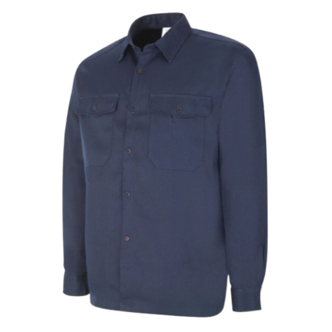 CAMISA IGNIFUGA ANTIESTÁTICA AZUL