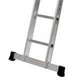 ESCALERA ALUMINIO 6 POSICIONES 12 PELDAÑOS