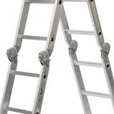 ESCALERA ALUMINIO 6 POSICIONES 12 PELDAÑOS