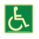 SEÑAL MINUSVALIDO SILLA RUEDAS 