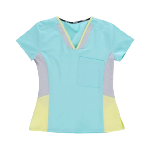 CASACA DE MUJER ELASTICA Y COMBINADA