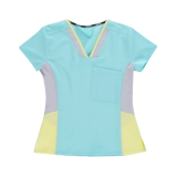 CASACA DE MUJER ELASTICA Y COMBINADA