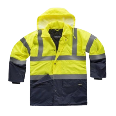 PARKA ACOLCHADA - IMPERMEABLE ALTA VISIBILIDAD