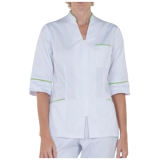 CHAQUETA BLANCA GENOVA VIVO VERDE