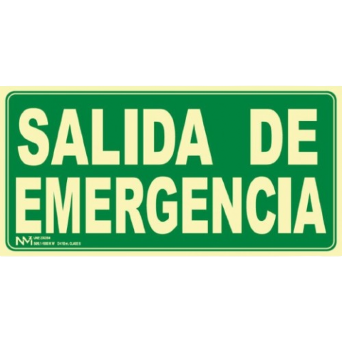 SEÑAL A4 SALIDA EMERGENCIA 