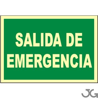 SEÑAL A4 SALIDA EMERGENCIA 