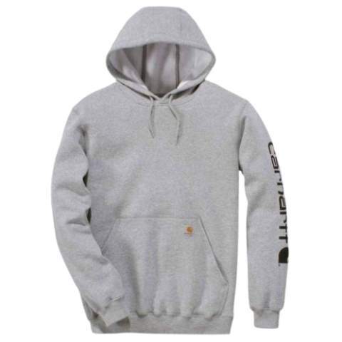 SUDADERA CAPUCHA CARHARTT LOGO MANGA
