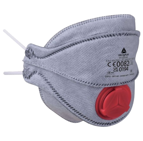 MASCARILLA FFP3 PLEGABLE CARBÓN UNIDAD