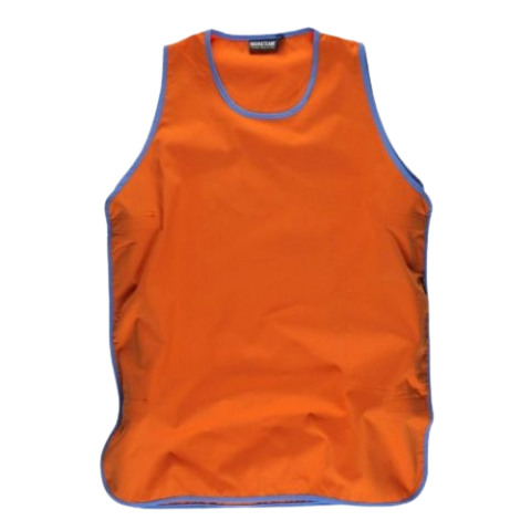 CASULLA BICOLOR CON AJUSTES LATERALES DE VELCRO