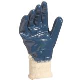 GUANTE NI150 NITRILO AZUL PUÑO ELASTICO