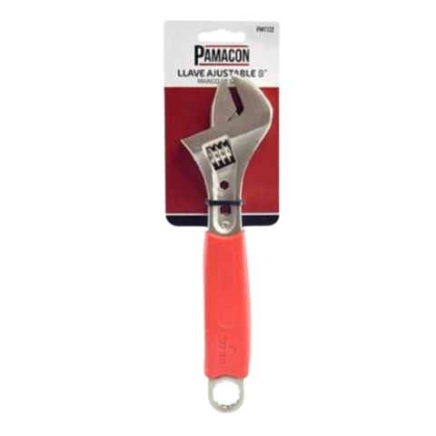 LLAVE AJUSTABLE ENGOMADA 8