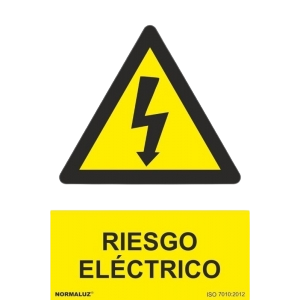 SEÑAL RIESGO ELECTRICO 21x30