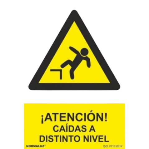 PELIGRO CAIDAS DISTINTO NIVEL