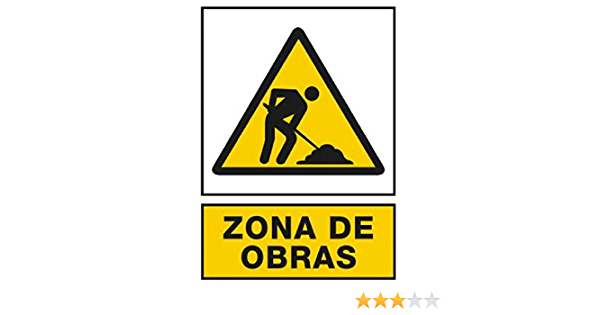 ZONA DE OBRAS 21x30