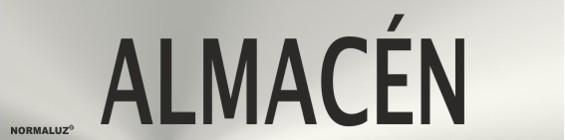 SEÑAL INOX 20X5 CM ALMACÉN