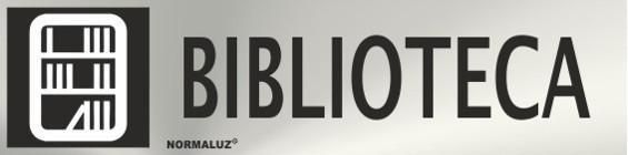 SEÑAL INOX 20X5 CM BIBLIOTECA