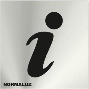 SEÑAL INOX 12x12 INFORMACIÓN