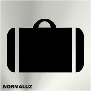 SEÑAL INOX 12x12 MALETERO