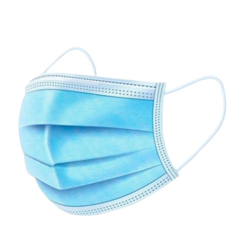 MASCARILLA DESECHABLE ADULTO 3 CAPAS CAJA 50 UDS
