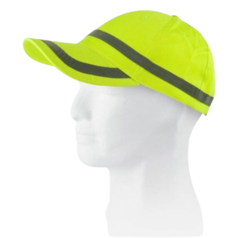 GORRA AJUSTABLE ALTA VISIBILID. FRANJA REFLECTANTE