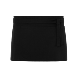 DELANTAL MINI UNISEX NEGRO JHK