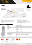 ZAPATO DE SEGURIDAD DE MICROFIBRA SALT ROLY